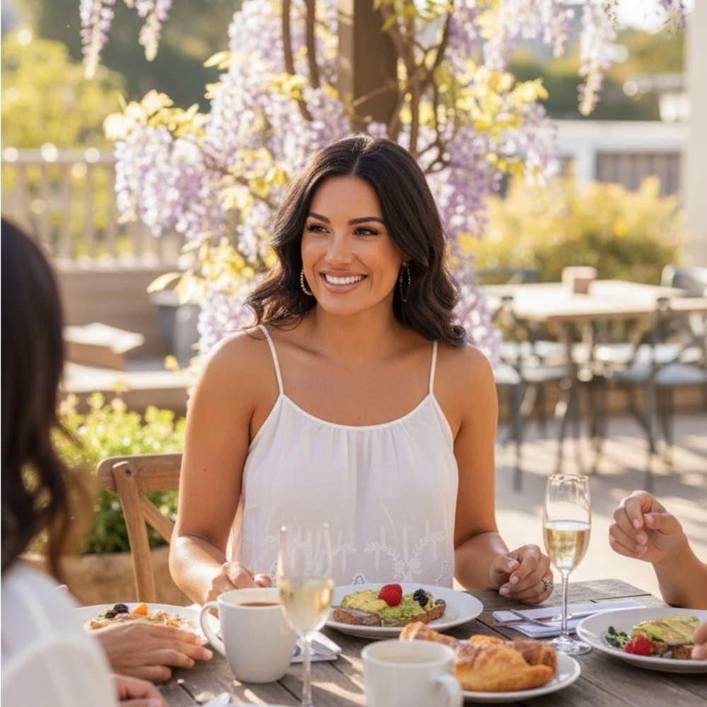 Velvet by Graham & Spencer White Lace Blouse